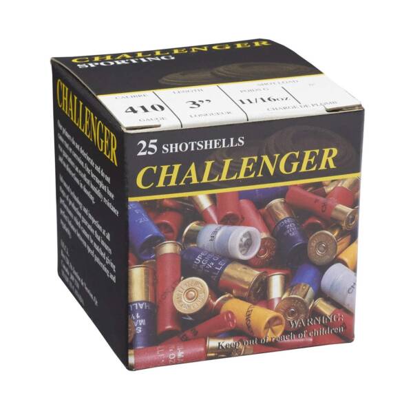 CHALLENGER HI-BRASS 410 GA 3IN NO.4 11/16OZ