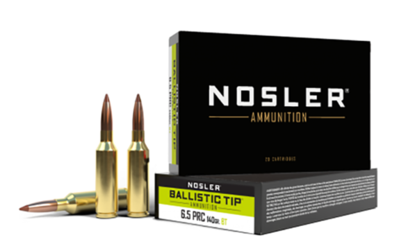 AMMO NOSLER 43457 BT BALLISTIC TIP RIFLE 6.5 PRC 140GR