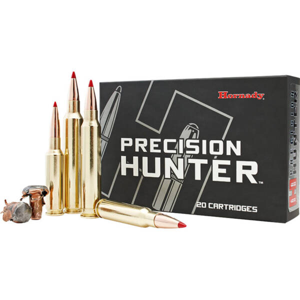 HORNADY 80994 PRECISION HUNTER RIFLE AMMO 308 WIN