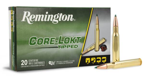 REMINGTON 29027 CORE-LOKT TIPPED RIFLE AMMO