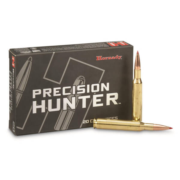 HORNADY 80536 PRECISION HUNTER RIFLE AMMO 270 WIN