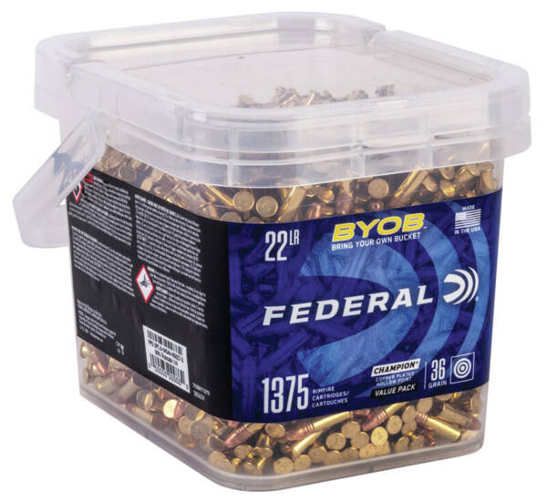 22 FED RIMFIRE BUCKET 1375RND