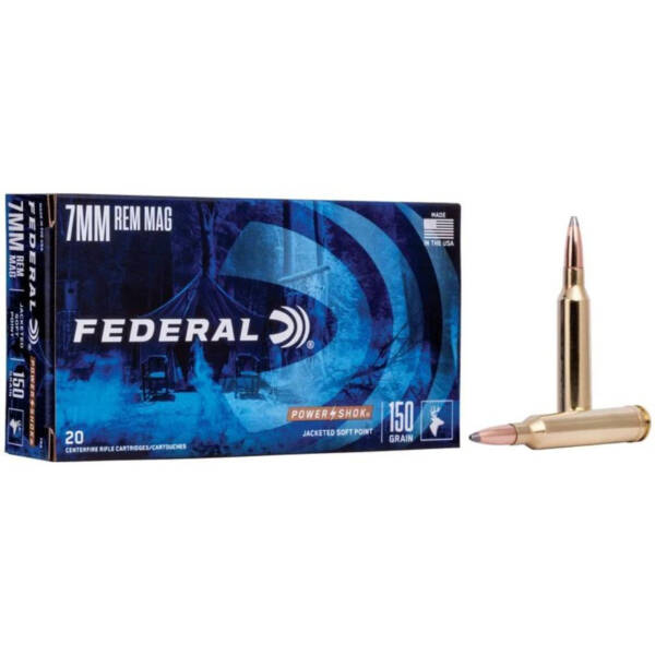 FEDERAL PS 7MM MAG 150GRN SP