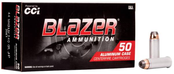 BLAZER 44MAG 240GR JHP ALLUMINUM