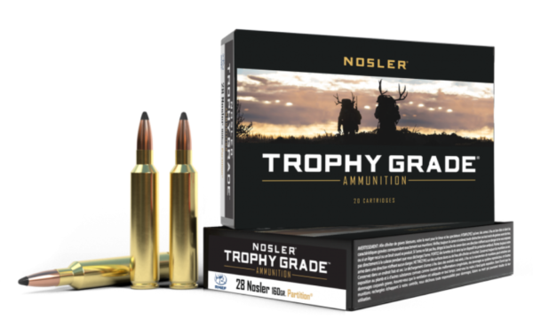 NOSLER 28NOSLER 160GR PARTITION AMMO