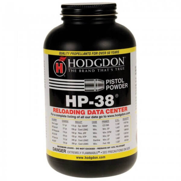 HP38 PISTOL POWDER 1LB