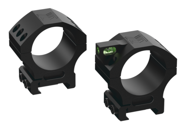 DIMA RS 30MM SCOPE RINGS W/BBLE LEVEL