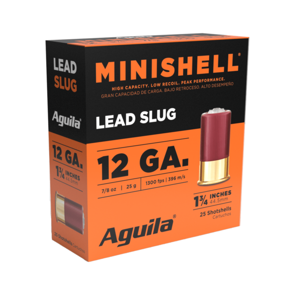 AGUILA MINISHELL 12GA LEAD SLUG