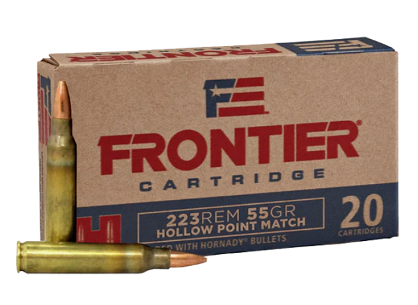 FRONTIER 223REM 55GR HP MATCH AMMO