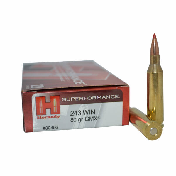 HORNADY 243WIN 80GR GMX OTF AMMO