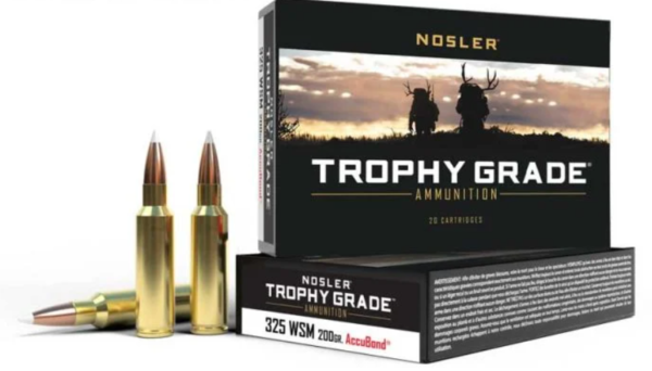 NOSLER 325WSM 200GR TROPHY ACCUBOND AMMO