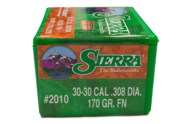 SIERRA 30CAL 170GR FN BULLET