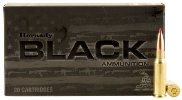 HORNADY 6MM CREEDMOOR 105GR BTHP BLACK