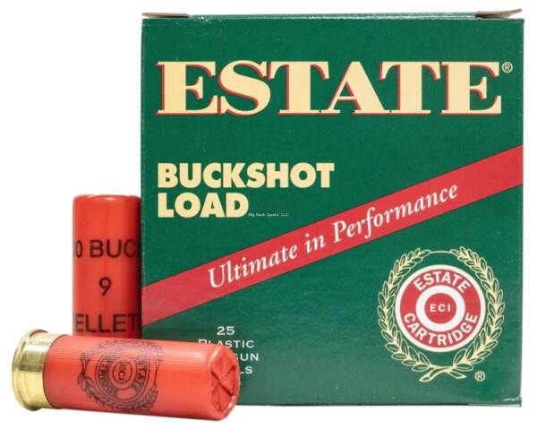 ESTATE 12GA BUCKSHOT 2 3/4