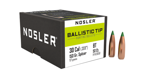 NOSLER 30CAL 150GR BALLISTIC BULLET