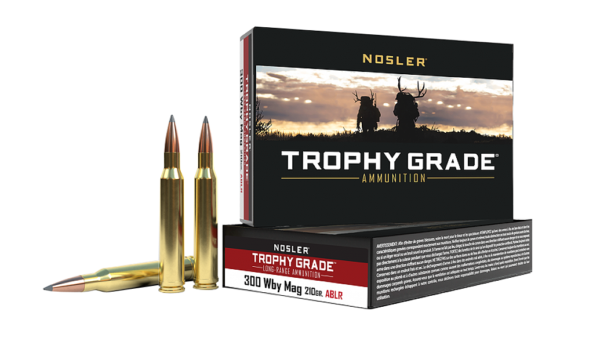 NOSLER 300WBY MAG 210GR ABLR AMMO