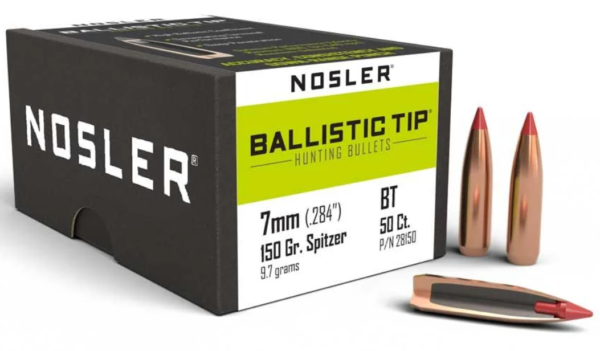 NOSLER 7MM 150GR BALLISTIC BULLET