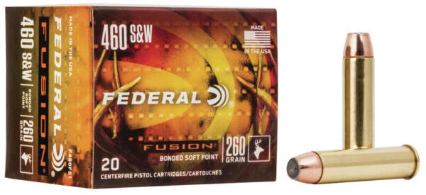 FUSION 460 S&W 260GR AMMO