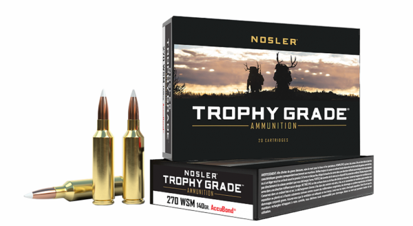 NOSLER 270WSM 140GR ABLR AMMO