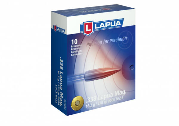 LAPUA B408 338CAL 250GR FMJBT BULLET