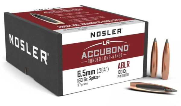 NOSLER 6.5MM 150GR ACCUBOND SPITZER