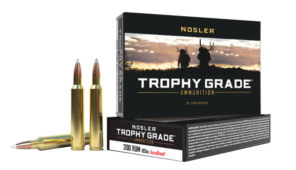 NOSLER 300RUM 180GR ACCUBOND AMMO