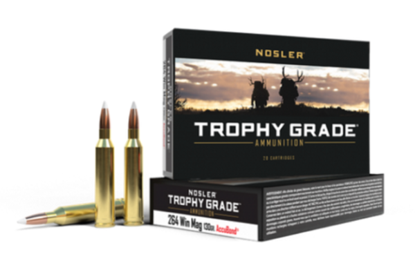 NOSLER 264WIN MAG 130GR ACCUBOND