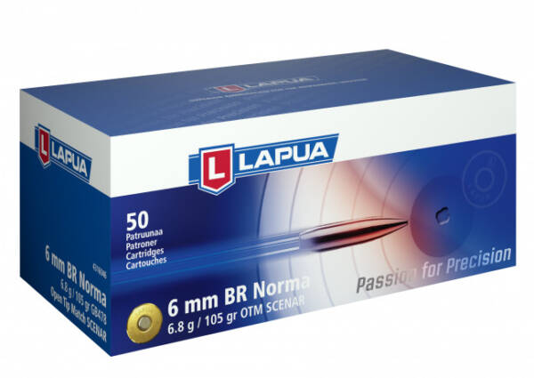 LAPUA 6MM SCENAR 105GR 100CT