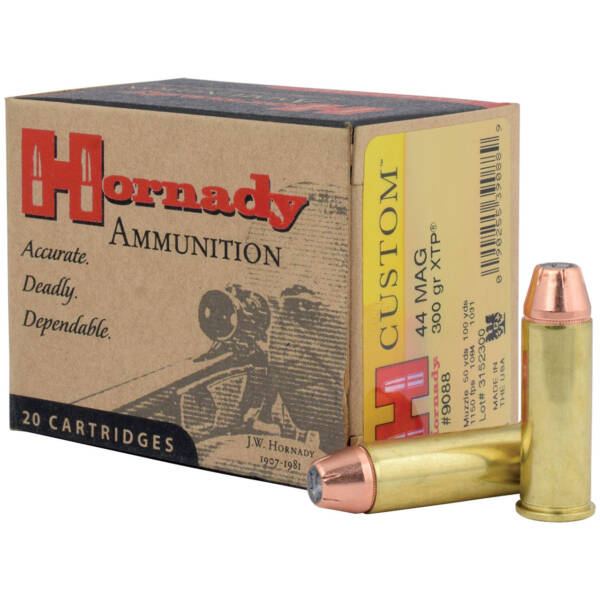 HORNADY 44 REM MAG 300GR XTP
