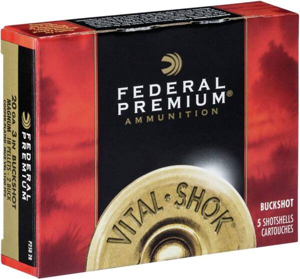 FED 20G 2SHOT 3INCH SHOTGUN SHELL