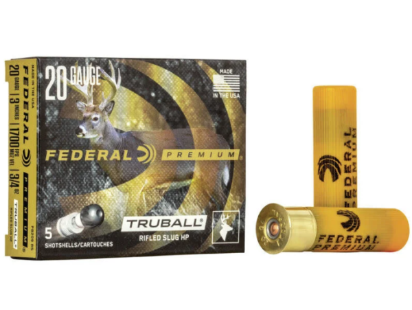 FED 20G 3IN 3/4OZ TRUBALL RIFLE SLUG