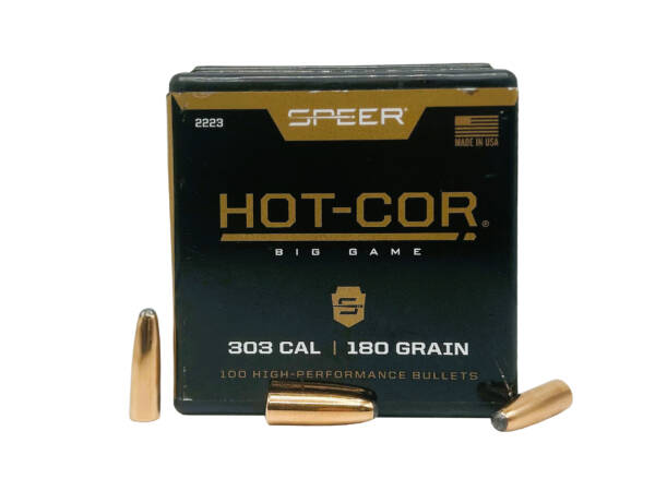 SPEER 303CAL 180GR HOT-COR BULLET