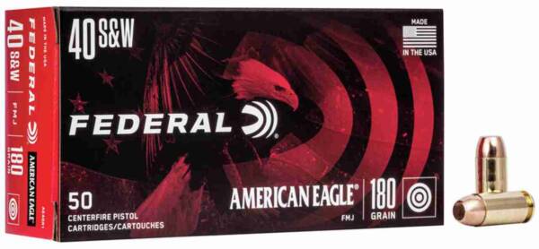 AE 40S&W 180GR FMJ AMMO