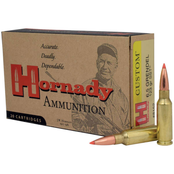 HORNADY 6.5GRENDEL 123GR SST