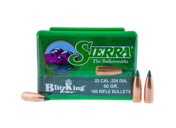 SIERRA 22CAL 50GR BLITZKING BULLET