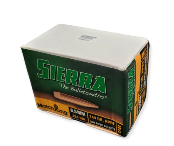 SIERRA 6.5MM 144GR HPBT MATCHKING 500CT