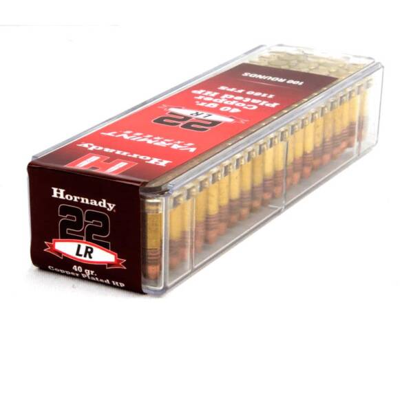 HORNADY 22LR 40GR HP COPPER PLATED