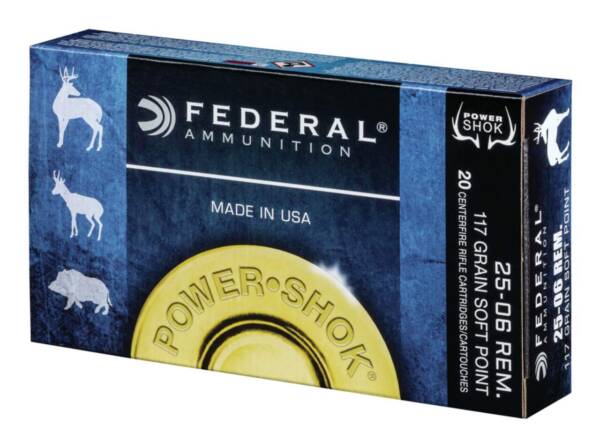 FED PREM 25-06REM 117GR AMMO