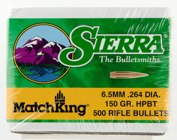 SIERRA 6.5MM 150GR HPBT BULLET 500CT