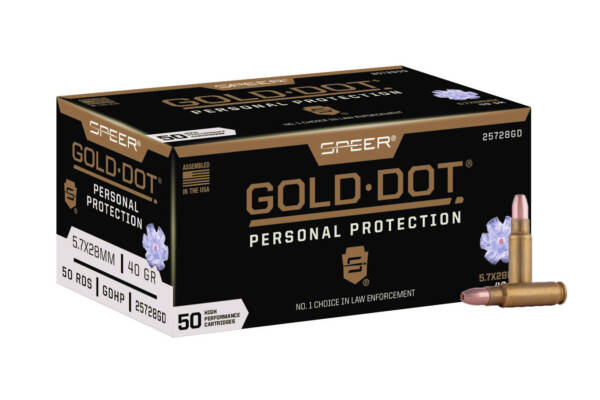 SPEER 5.7x28MM 40GR GDHP GOLD DOT