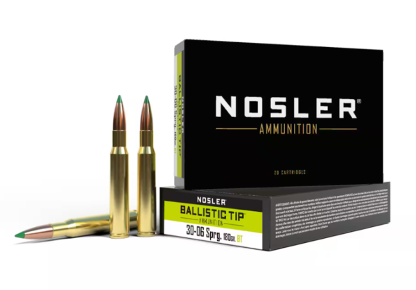 NOSLER 30-06SPRG 180GR BALLISTIC TIP