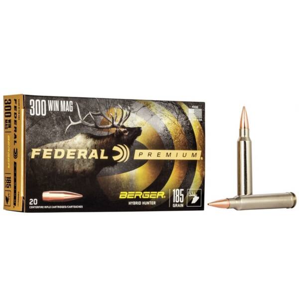 FED PREM 300WINMAG 185GR BERGER HYBIRD