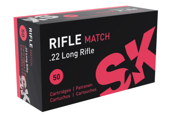 SK 22LR RIFLE MATCH 50CT