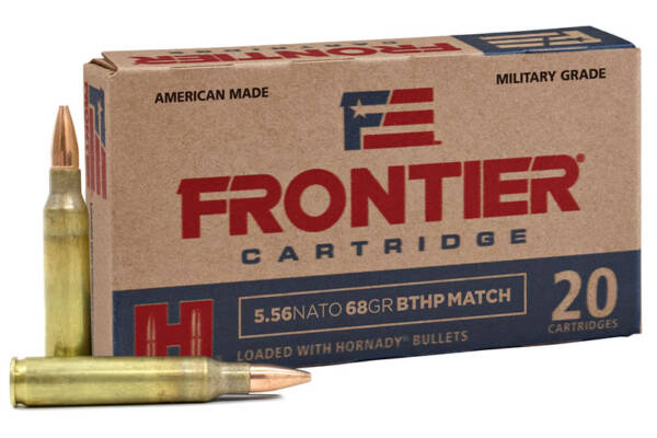 FRONTIER 5.56NATO 68GR BTHP AMMO