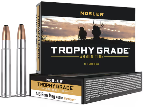 NOSLER 416REM MAG 400GR PARTITION