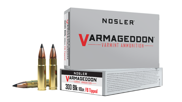 NOSLER 300AAC 110GR BLACKOUT