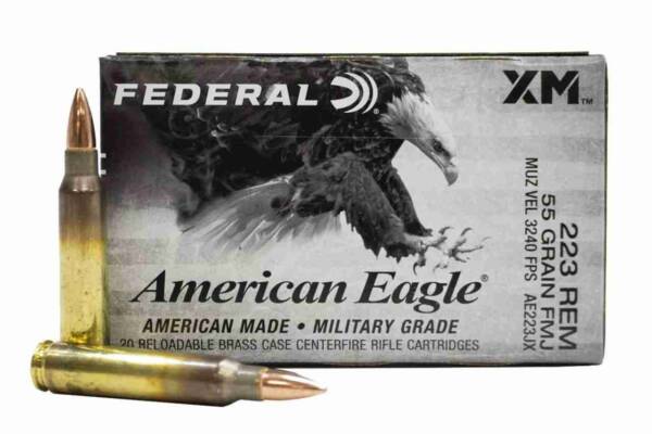 REM 223REM 55GR FMJ AMMO