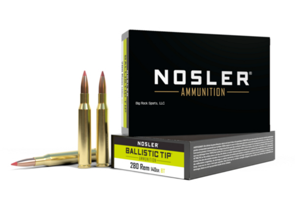 NOSLER 280REM 140GR AMMO