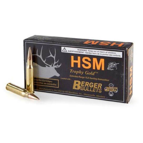 HSM 264WIN MAG 140GR HPBT HUNTING AMMO