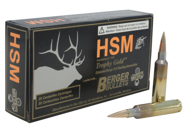 HSM 6.5x284NORMA 140GR HPBT HUNTING AMMO